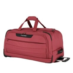 Travelite Skaii Wheeled Duffle Red -Mode Tassen Winkel image 5355