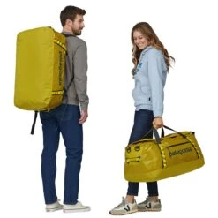 Patagonia Black Hole Duffel 70L Shine Yellow -Mode Tassen Winkel image 5581