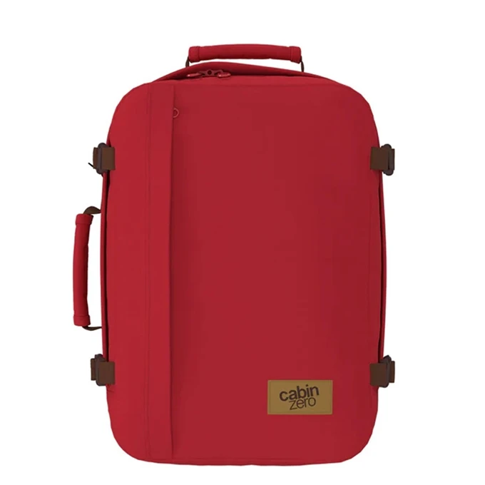 CabinZero Classic 36L Ultra Light Cabin Bag London Red 1 CabinZero Classic 36L Ultra Light Cabin Bag London Red