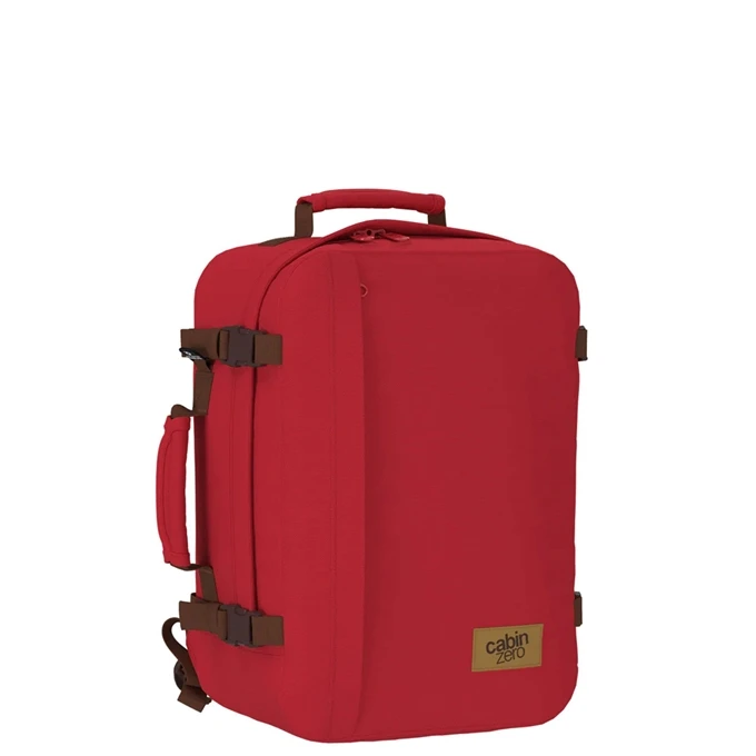 CabinZero Classic 36L Ultra Light Cabin Bag London Red 5 CabinZero Classic 36L Ultra Light Cabin Bag London Red - Afbeelding 5
