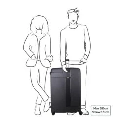 Princess Traveller I'm Green Atlantic Large Black -Mode Tassen Winkel image 574