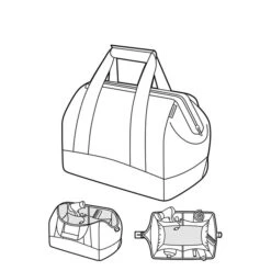 Reisenthel Kids Allrounder M Cats And Dogs Mint 7 Reisenthel Kids Allrounder M Cats And Dogs Mint -Mode Tassen Winkel image 5930