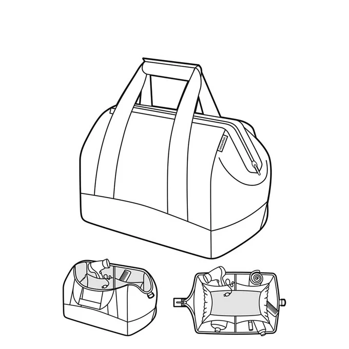 Reisenthel Kids Allrounder M Cats And Dogs Mint 4 Reisenthel Kids Allrounder M Cats And Dogs Mint - Afbeelding 4