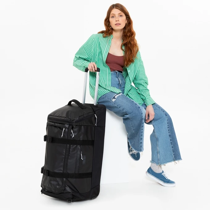 Eastpak Perce Wheel M Tarp Black 2 Eastpak Perce Wheel M Tarp Black - Afbeelding 2