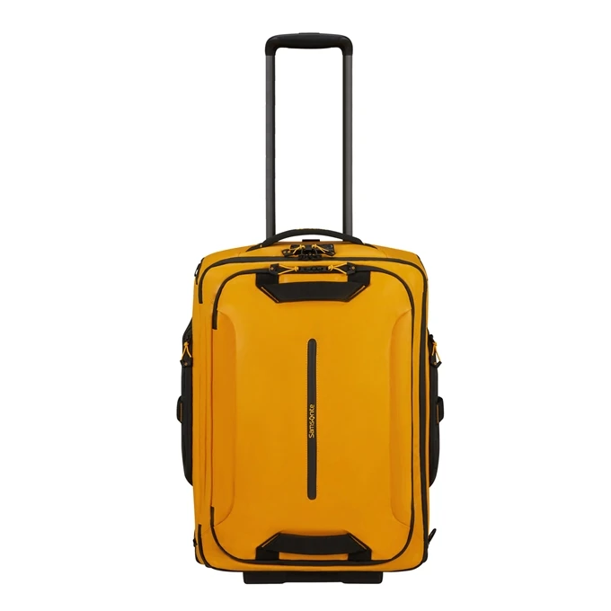 Samsonite Ecodiver Duffle/Wheels 55 Backpack Yellow 1 Samsonite Ecodiver Duffle/Wheels 55 Backpack Yellow