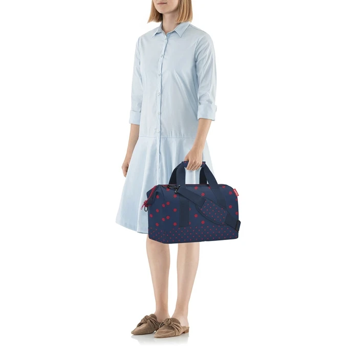 Reisenthel Travelling Allrounder M Mixed Dots Red 2 Reisenthel Travelling Allrounder M Mixed Dots Red - Afbeelding 2