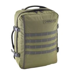 CabinZero Military 36L Lightweight Cabin Bag Military Green -Mode Tassen Winkel image 6249