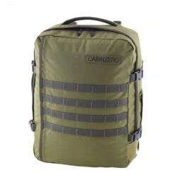CabinZero Military 36L Lightweight Cabin Bag Military Green -Mode Tassen Winkel image 6250