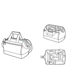 Reisenthel Travelling Allrounder L Pocket Black -Mode Tassen Winkel image 6311