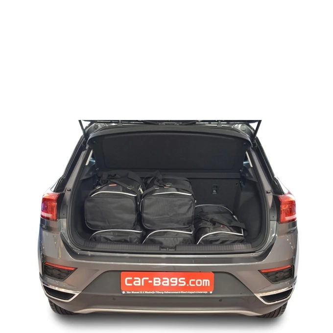 Car-Bags Volkswagen T-Roc (A1) 2017-heden 5-deurs Hatchback Laadvloer Laag 2 Car-Bags Volkswagen T-Roc (A1) 2017-heden 5-deurs Hatchback Laadvloer Laag - Afbeelding 2