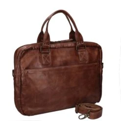 Bear Design Cow Lavato Laptoptas Bruin -Mode Tassen Winkel image 6676