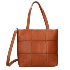 DIMAGINI Lume Padded Shopper 14" Cognac