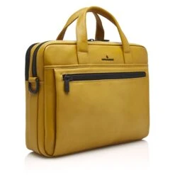 Castelijn & Beerens Nappa X Charlie Laptop / Tablet Tas 15,6'' Geel -Mode Tassen Winkel image 6881
