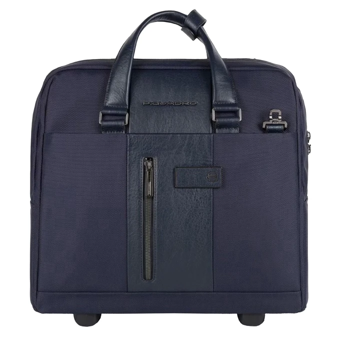 Piquadro Business Trolley 15.6" Blue 1 Piquadro Business Trolley 15.6" Blue
