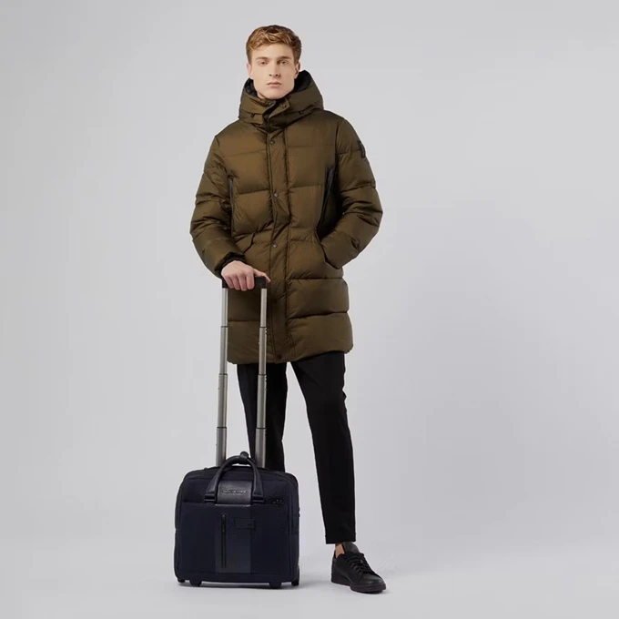 Piquadro Business Trolley 15.6" Blue 3 Piquadro Business Trolley 15.6" Blue - Afbeelding 3