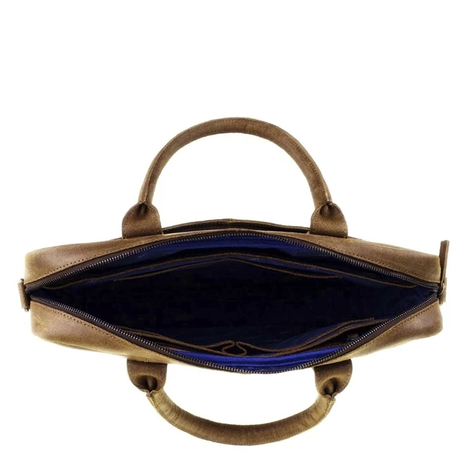 DSTRCT Limited Single Zip 15'' Laptoptas Cognac 4 DSTRCT Limited Single Zip 15'' Laptoptas Cognac - Afbeelding 4