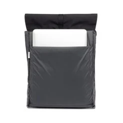 Lefrik Handy Backpack Mini Vandra Black Ripstop -Mode Tassen Winkel image 6987