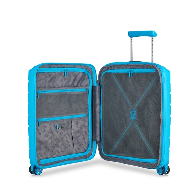 Roncato Butterfly Expandable Trolley 55 Azzurro Cielo 8 Roncato Butterfly Expandable Trolley 55 Azzurro Cielo - Afbeelding 8