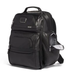 Tumi Alpha Leather Brief Pack Backpack Black 10 Tumi Alpha Leather Brief Pack Backpack Black -Mode Tassen Winkel image 7046