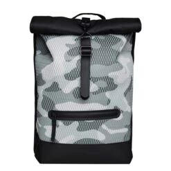 Rains Rolltop Rucksack Mesh W3 Camo
