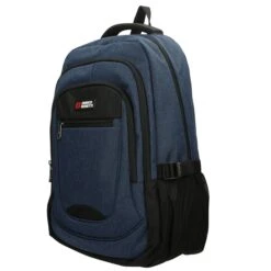 Enrico Benetti Hamburg 17'' Laptop Backpack Blue -Mode Tassen Winkel image 7061