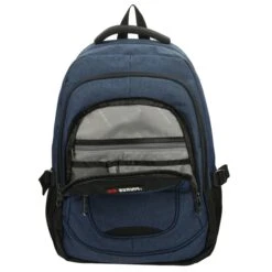 Enrico Benetti Hamburg 17'' Laptop Backpack Blue -Mode Tassen Winkel image 7063