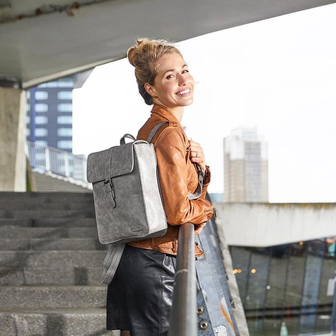 Enrico Benetti Kate Rugtas Zwart 2 Enrico Benetti Kate Rugtas Zwart - Afbeelding 2