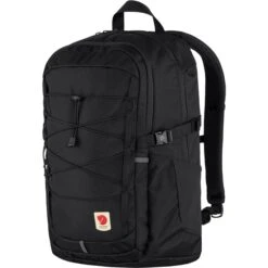 Fjallraven Skule 28 Black -Mode Tassen Winkel image 7096