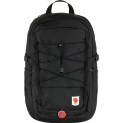Fjallraven Skule 28 Black -Mode Tassen Winkel image 7103