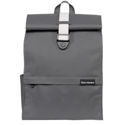 Bold Banana Roll Top Backpack Grey Gravity