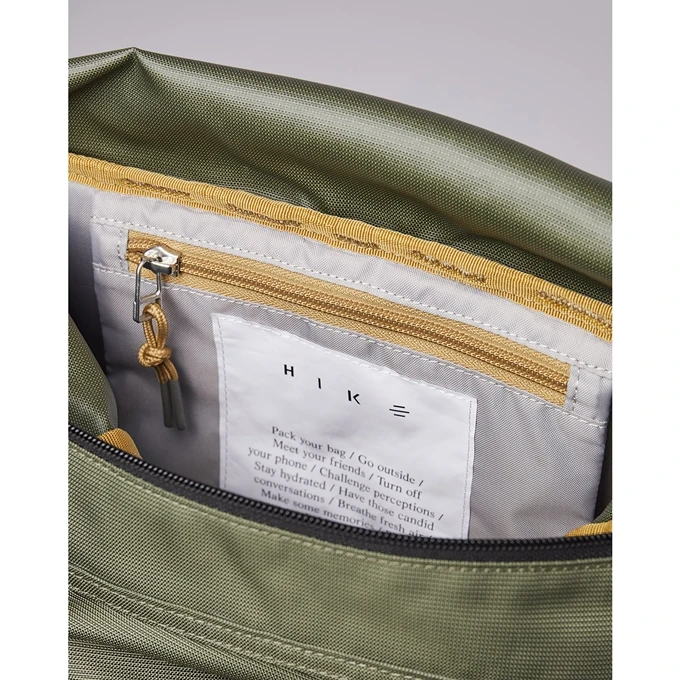 Sandqvist Valley Hike Backpack Green/leaf Green 7 Sandqvist Valley Hike Backpack Green/leaf Green - Afbeelding 7