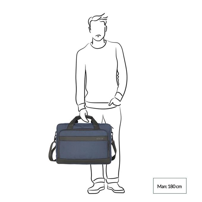 Travelite Meet Laptopbag Navy 2 Travelite Meet Laptopbag Navy - Afbeelding 2