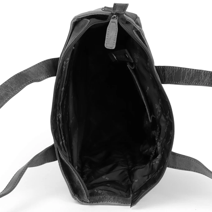 Plevier Retro Jackson Shopper Zwart 5 Plevier Retro Jackson Shopper Zwart - Afbeelding 5