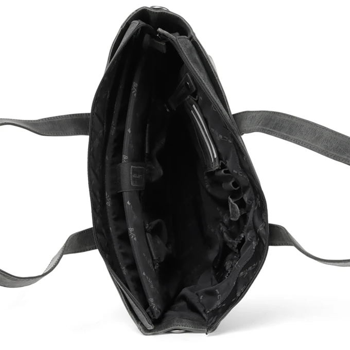 Plevier Retro Hopper Shopper Zwart 4 Plevier Retro Hopper Shopper Zwart - Afbeelding 4