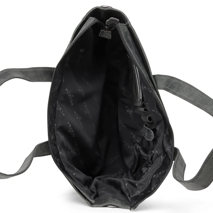 Plevier Retro Hopper Shopper Zwart 5 Plevier Retro Hopper Shopper Zwart - Afbeelding 5