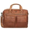 Spikes & Sparrow Bronco Heren Business Tas Brandy