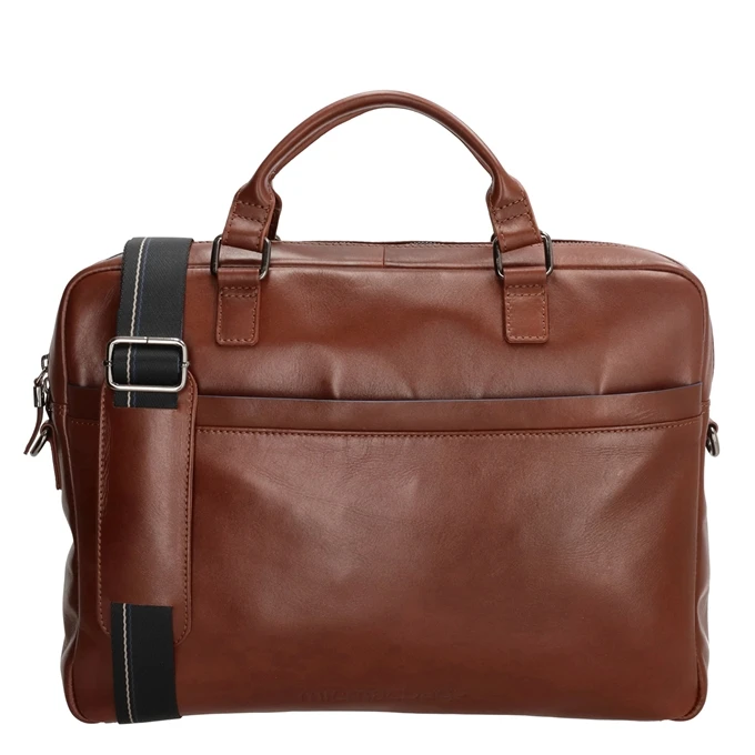 Micmacbags Le Mans Laptoptas 15" Cognac 1 Micmacbags Le Mans Laptoptas 15" Cognac
