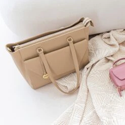 MÔSZ Denise Workbag 15,6" Jungle Taupe -Mode Tassen Winkel image 7600