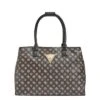 Guess Wilder Shopper Tote Brown