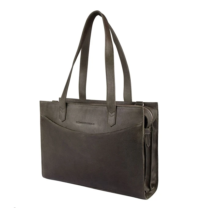 Cowboysbag Laptop Bag Elston 13 Inch Olive 2 Cowboysbag Laptop Bag Elston 13 Inch Olive - Afbeelding 2