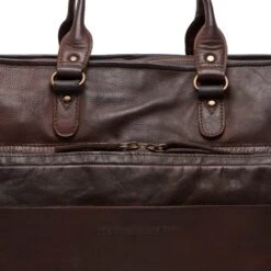 The Chesterfield Brand Rimini Laptoptas Bruin -Mode Tassen Winkel image 7958