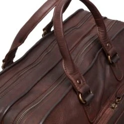 The Chesterfield Brand Rimini Laptoptas Bruin -Mode Tassen Winkel image 7959