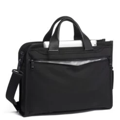 Tumi Alpha Slim Deluxe Portfolio Black -Mode Tassen Winkel image 7967