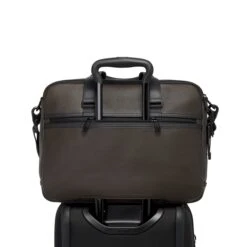 Tumi Alpha Bravo Albany Advanced Brief Dark Brown -Mode Tassen Winkel image 7975