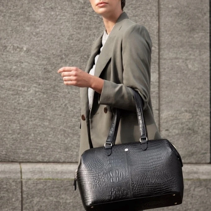 FMME. Christy 15.6 Croco Black 2 FMME. Christy 15.6 Croco Black - Afbeelding 2