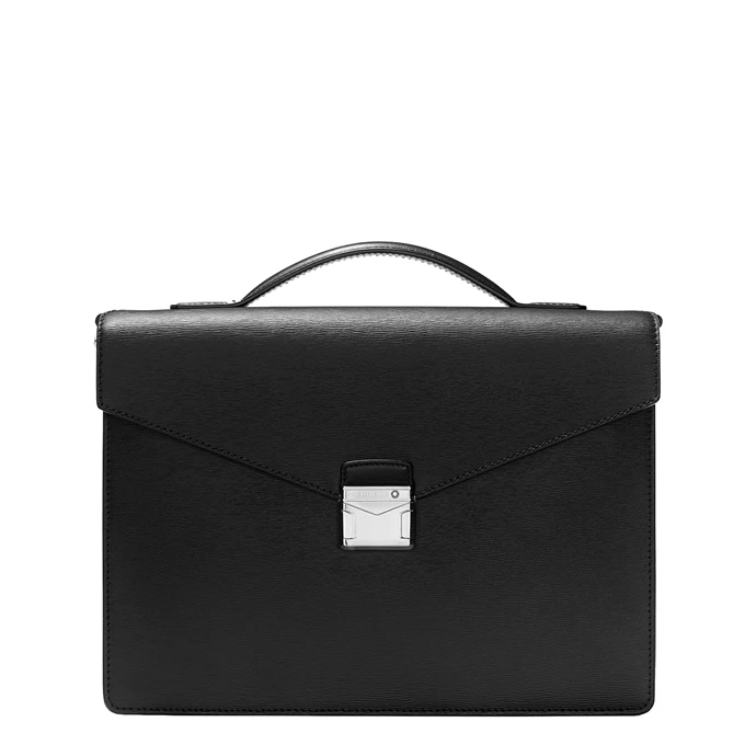 Montblanc Meisterstück 4810 Small Briefcase Black 1 Montblanc Meisterstück 4810 Small Briefcase Black