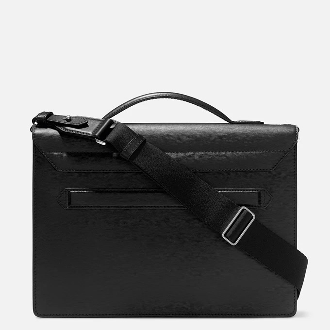 Montblanc Meisterstück 4810 Small Briefcase Black 4 Montblanc Meisterstück 4810 Small Briefcase Black - Afbeelding 4