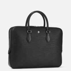 Montblanc Meisterstück 4810 Thin Document Case Black -Mode Tassen Winkel image 8033