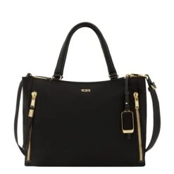 Tumi Voyageur Valetta Medium Tote Black/gold