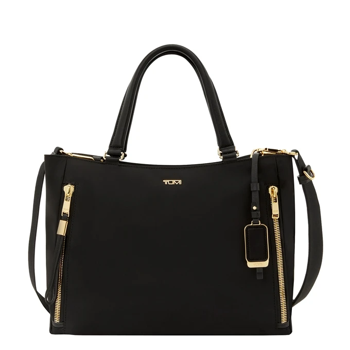 Tumi Voyageur Valetta Medium Tote Black/gold 1 Tumi Voyageur Valetta Medium Tote Black/gold